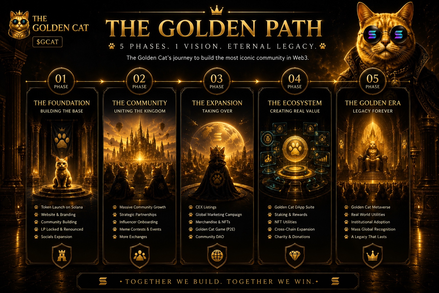 The Golden Path — 5 Phase Roadmap